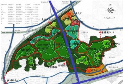 [南京]风景区公园景观设计总体规划方案-1