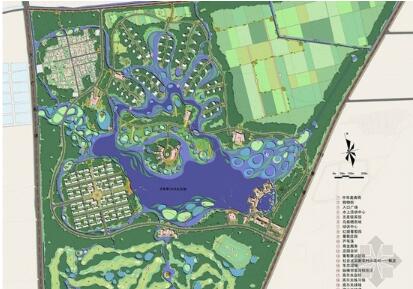 [河南]某生态公园核心区规划设计方案-1