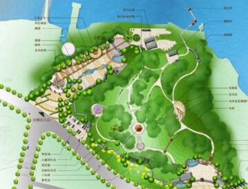 东莞公园设计方案和施工图纸全套-1