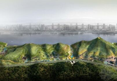 [湖北]城市生态森林公园景观规划设计方案-1