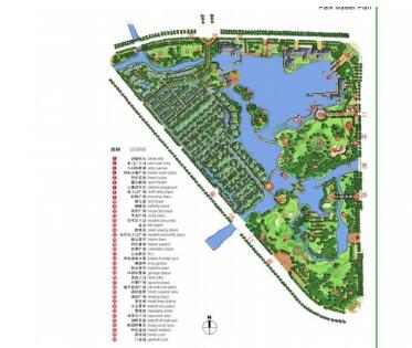 [湖州]临湖居住区休闲生态主题公园景观规划设计方案-1