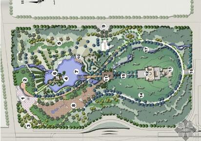 珠江公园规划设计方案-1