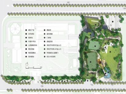 [苏州]社区开放式多元化公园景观设计方案-1