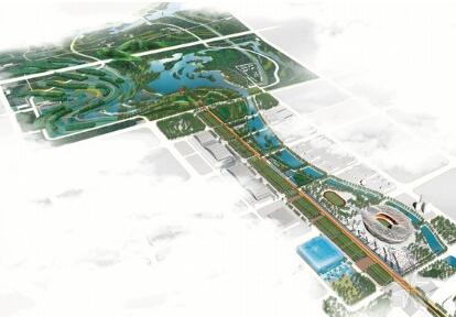 [北京]体育运动精神森林公园及中心区规划设计方案-1