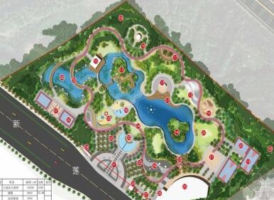 [苏州]现代简约活力动感体育公园景观规划设计方案-1