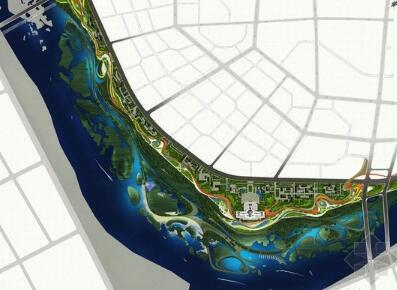 [汉中]城市滨水公园景观设计方案-1