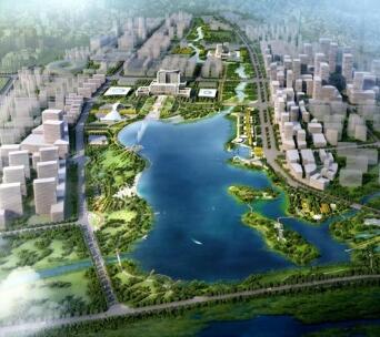 [山东]临湾滨湖中轴公园景观规划设计方案（含扩初设计）-1