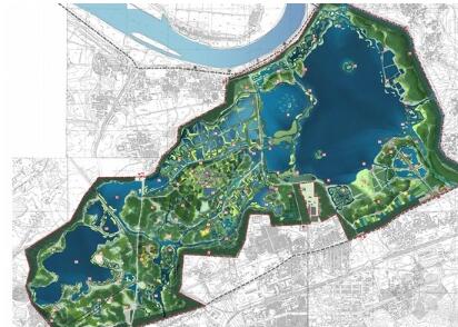 [安徽]国家城市湿地公园规划设计方案-1
