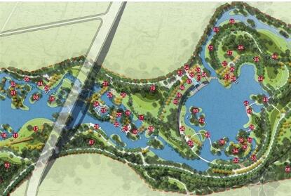 [山西]自然野趣平阳文化城市湿地公园景观规划设计方案-1
