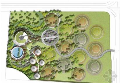 [厦门]开放公园展示区景观概念设计方案（知名设计机构）-1