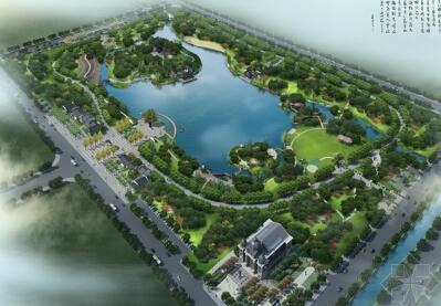[安徽]“静”主题滨河公园景观规划设计方案-1