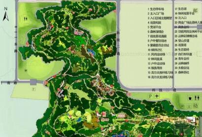 [重庆]大型综合性公园规划设计方案-1