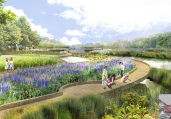 [吉林]环城绿带生态湿地公园景观设计方案-1