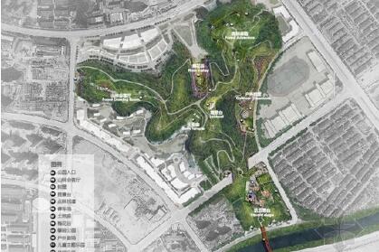 [长沙]国际化艺术休闲公园景观规划设计方案（知名设计单...-1