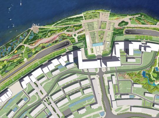 [重庆]AECOM+重庆融汇半岛滨江公园景观方案设计文本PPT...-1