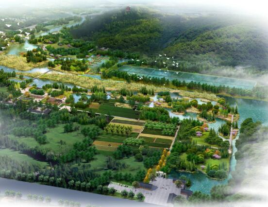 [山东] 鸡龙河公园湿地生态旅游规划景观概念设计（PDF+...-1