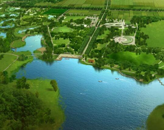 [陕西] 西安沣渭河谷湿地公园项目概念性规划方案（PDF+...-1
