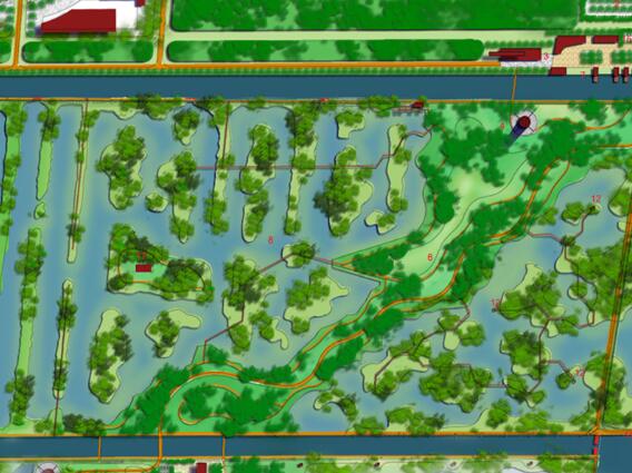[广东]广州南沙滨海湿地公园总体概念规划方案（生态湿地...-1