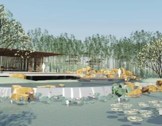 [湖北]“海绵城市”生态湿地公园景观设计方案-1