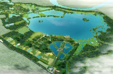 [安徽]滨湖生态修复科普城市湿地公园景观设计方案-1