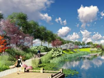[四川]省重点生态复合绿道湿地滨河公园景观设计方案-1