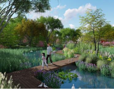 [辽宁]生态湿地海绵城市公园景观规划设计方案-1
