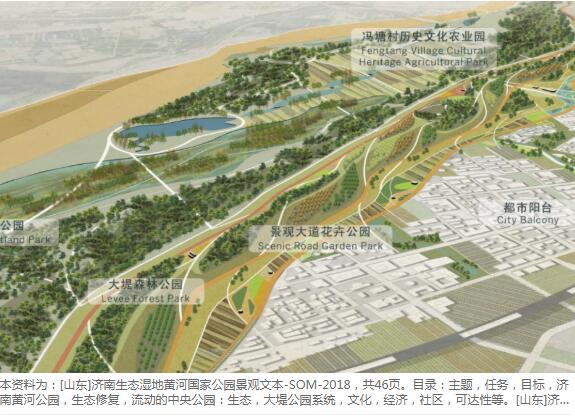 [山东]济南生态湿地黄河国家公园景观文本-1
