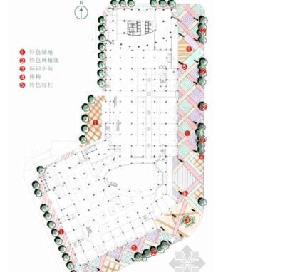 呼和浩特广场全套景观设计方案-1