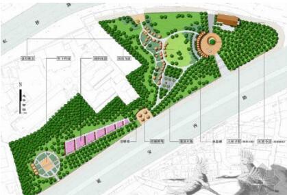 上海延虹绿地园林设计方案-1