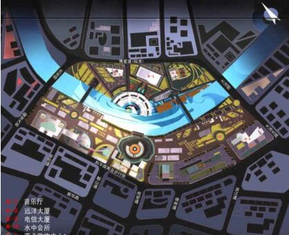 天津广场景观设计方案-1