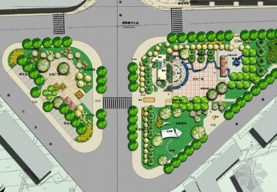 [绍兴]县城公共绿地设计方案-1