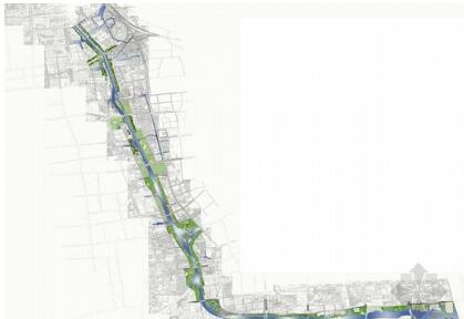 [苏州]人工河流公共绿地景观规划设计方案-1