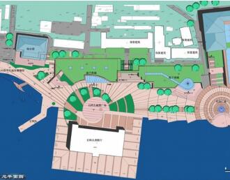 山东威海码头广场及附属设施规划设计-1