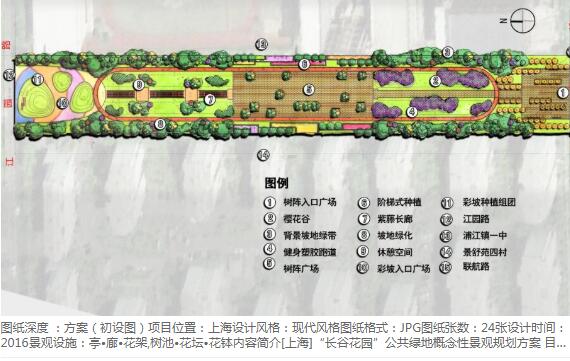 [上海]“长谷花园”公共绿地概念性景观规划方案-1