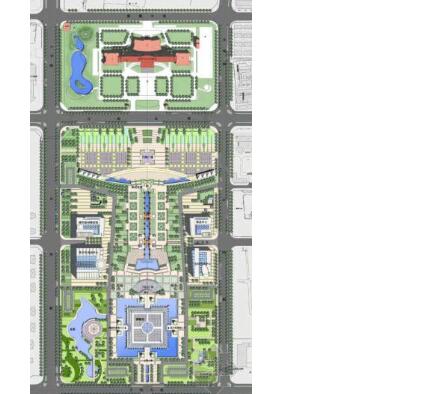 河南安阳市民文化中心景观规划设计方案-1