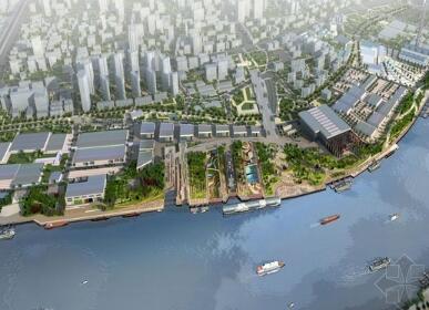 [上海]现代化都市广场公园及滨江绿地景观规划设计方案-1