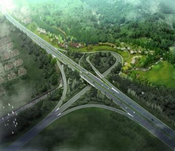 [杭州]高速公路与山体间特色生态景观带景观规划设计方案-1