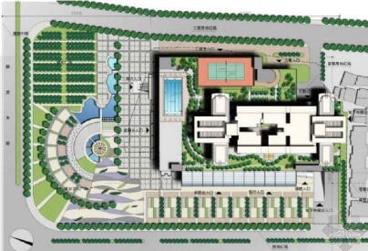 怡福城市广场景观规划方案-1