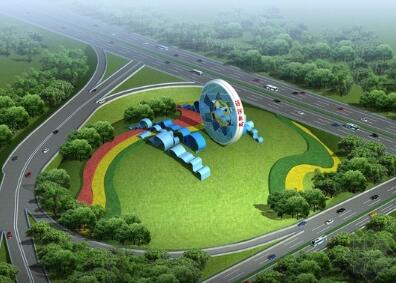 [江苏]新城高速沿线出入口匝道工程景观设计方案-1