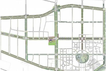 [北京]滨水生态国际新城街道景观扩初规划设计方案（一）-1