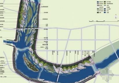 [河北]“都市后花园”生态休闲小城河流景观工程设计方案...-1