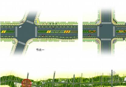 [西安]园区道路规划设计方案-1