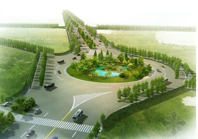 [西安]生态区城市道路景观规划设计方案（汇报方案）-1