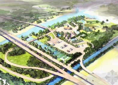 [上海]地方特色自然人文脉络高速景观生态道路规划设计方...-1
