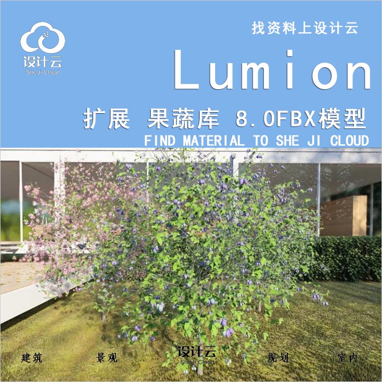 【第1015期】LUMION扩展 果蔬库 8.0FBX模型-1