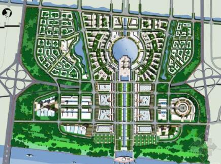[武汉]滨水区概念性城市设计-1