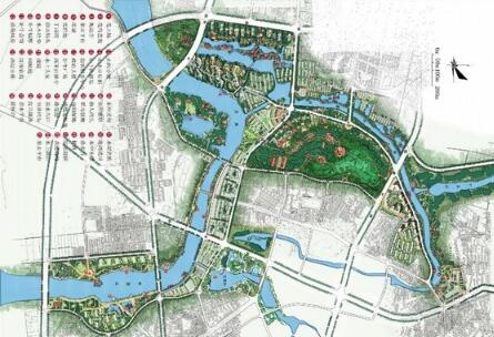 [巢湖]生态灵动的滨河景观规划设计方案-1
