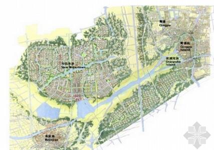 [上海]滨河岛屿景观规划设计方案-1