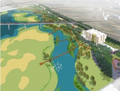 [西安]左岸四季生态湿地公园景观规划方案-1