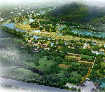 [山东]“飘带”湿地公园景观规划设计方案-1